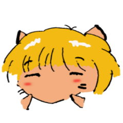 [LINEスタンプ] 猫さんですか？留学生