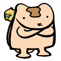 [LINEスタンプ] アルマジロのジロ 