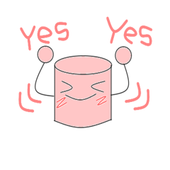 [LINEスタンプ] カラフルつみき