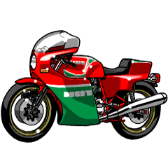 [LINEスタンプ] スポーツバイク(1970年代)大人の会話 fetchpriority=high