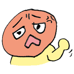 [LINEスタンプ] おこりんぼうくん 