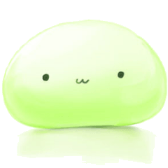 [LINEスタンプ] スライムと猫 