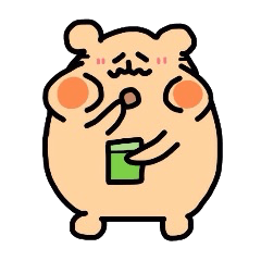 [LINEスタンプ] 癒し系ハムゾウ 