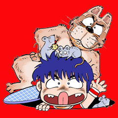 [LINEスタンプ] ダッシュ勝平2 