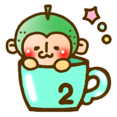 [LINEスタンプ] カボざるの大分弁スタンプ2 