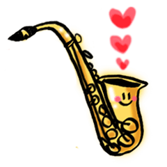[LINEスタンプ] 吹奏楽で日常★ブラバン楽器の仲間たち