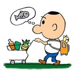 [LINEスタンプ] プリンちゃんちの斉藤さん 