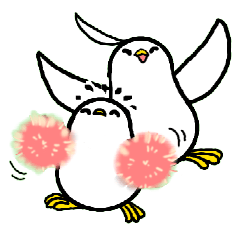 [LINEスタンプ] ひとことトリ fetchpriority=high