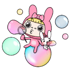 [LINEスタンプ] BeiBeiRabbit fetchpriority=high