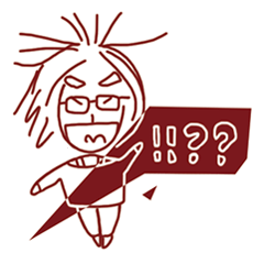 [LINEスタンプ] Ms. 崩壊 
