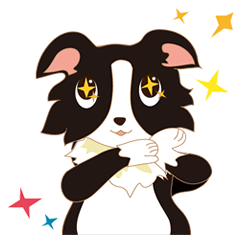 [LINEスタンプ] Border Collie~Bei 