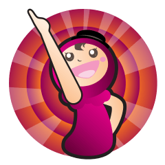 [LINEスタンプ] Liz Office Working 