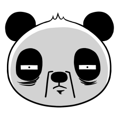 [LINEスタンプ] Weird Panda Kopy 
