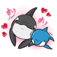 [LINEスタンプ] イルカフレンズ 