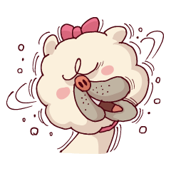 [LINEスタンプ] ごきげんチャウ子 fetchpriority=high