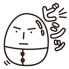 [LINEスタンプ] たまご先生 