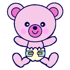[LINEスタンプ] ベビークマたん 