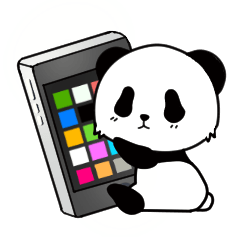 [LINEスタンプ] ジェームズ・パンダJr.（PANDA 1/2） 