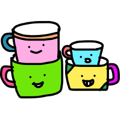 [LINEスタンプ] カップっぷ 