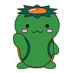 [LINEスタンプ] かっぱくんの日常 