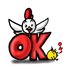 [LINEスタンプ] チキンタイム 