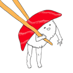 [LINEスタンプ] お寿司ですし 
