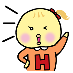 [LINEスタンプ] おしゃまなひよ子ちゃん 
