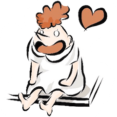[LINEスタンプ] 恋するコッコちゃん 