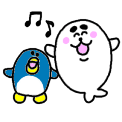 [LINEスタンプ] あざらしほんわかスタンプ 