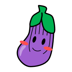 [LINEスタンプ] なすざきさん 
