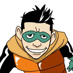 [LINEスタンプ] ヒーローになろう！ 