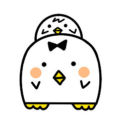 [LINEスタンプ] とりかぞく 