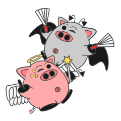 [LINEスタンプ] ブタテン 