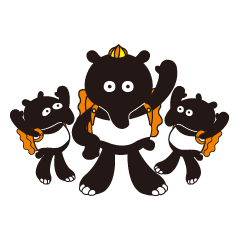 [LINEスタンプ] バクのレスキュー隊 