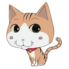 [LINEスタンプ] 気分屋のねこ ニャロ 