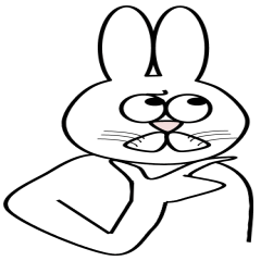 [LINEスタンプ] うさぎラビット先輩 
