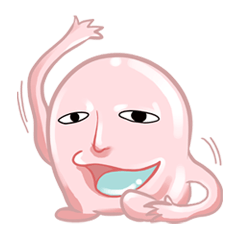 [LINEスタンプ] カオミシリちゃん 