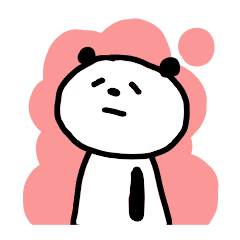 [LINEスタンプ] なんだ？パンダ！ 