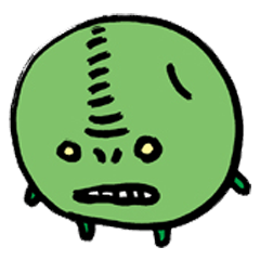 [LINEスタンプ] オレはたかだかエンドウ豆 