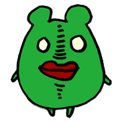 [LINEスタンプ] 邪悪なネズミの悪霊 