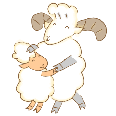 [LINEスタンプ] リーゼント羊とボク羊 