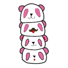 [LINEスタンプ] PINDA 