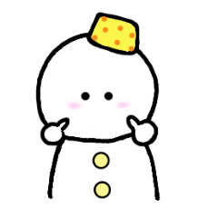 [LINEスタンプ] 雪だるまのスノーちゃん 
