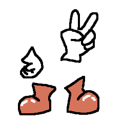 [LINEスタンプ] 透明人間トオルくん 