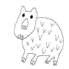 [LINEスタンプ] カピバラのサラリーマン fetchpriority=high