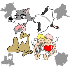 [LINEスタンプ] 都道府県のかたちときもち 