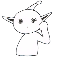 [LINEスタンプ] 小さな宇宙人エイリー2 