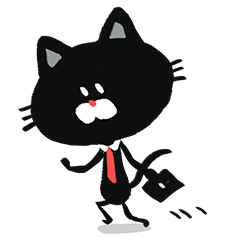 [LINEスタンプ] ワークニャン 