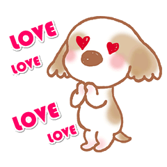 [LINEスタンプ] 開運犬びっちゃん 