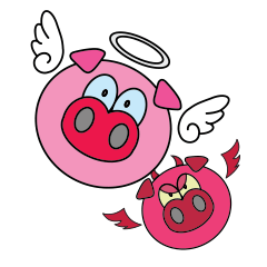 [LINEスタンプ] Luffy ＆ Angie 